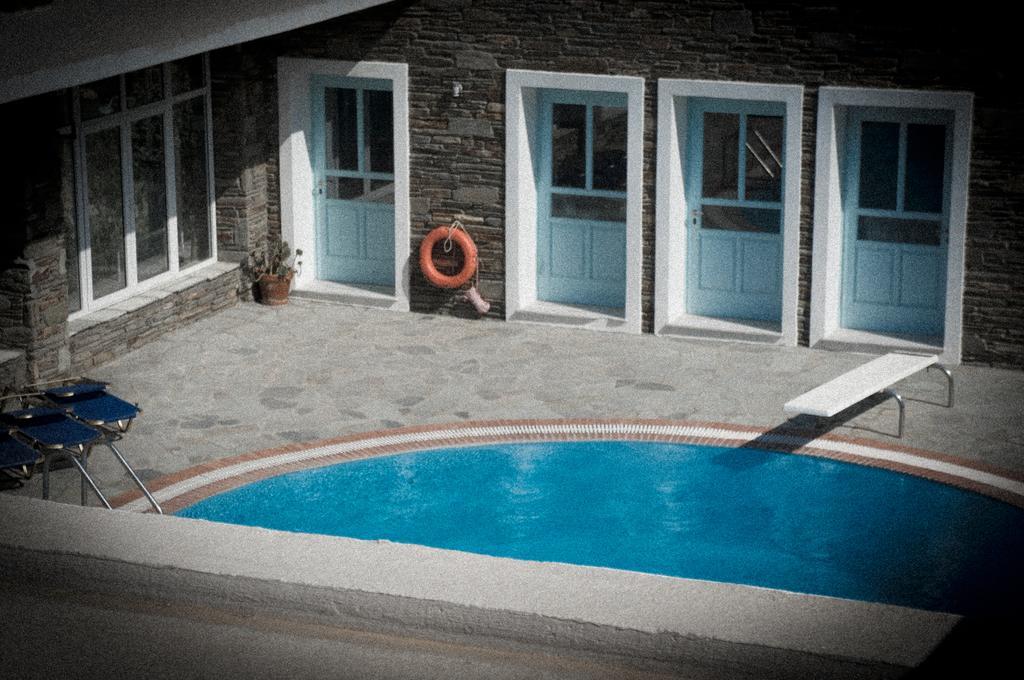 Aiolos Hotel Andros Ménites Exterior foto