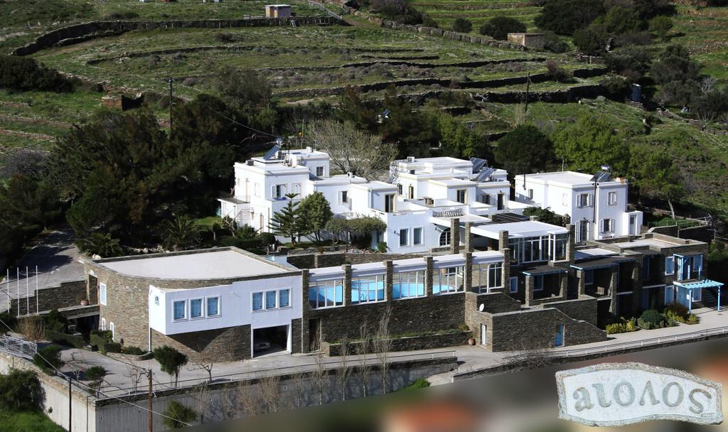 Aiolos Hotel Andros Ménites Exterior foto