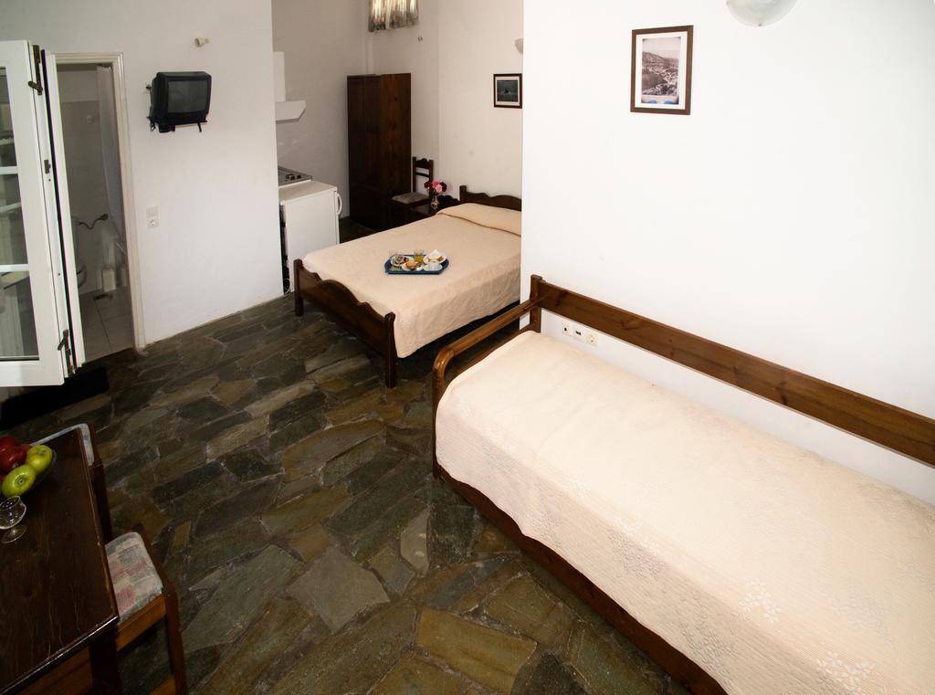 Aiolos Hotel Andros Ménites Exterior foto