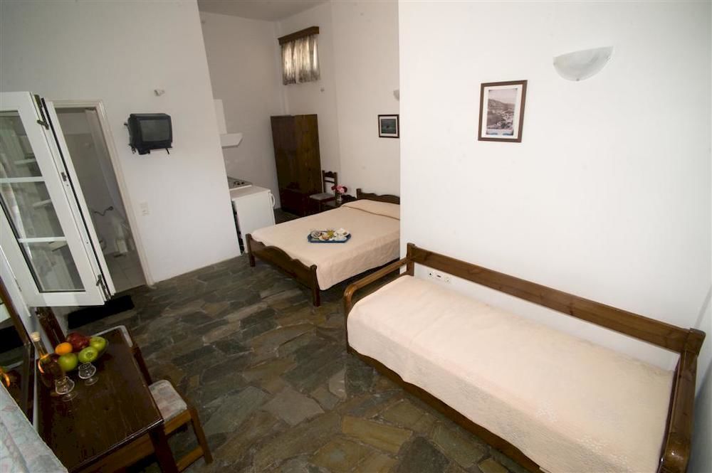 Aiolos Hotel Andros Ménites Exterior foto