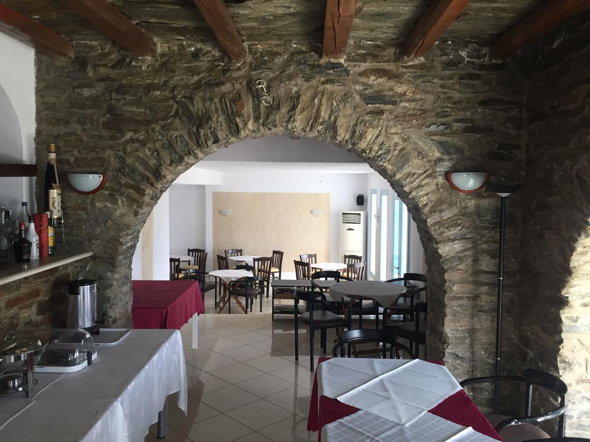 Aiolos Hotel Andros Ménites Exterior foto
